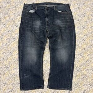 Levis 559 Jeans Men's Size 42×32 Blue Dark Wash Relaxed‎ Straight Baggy Skater